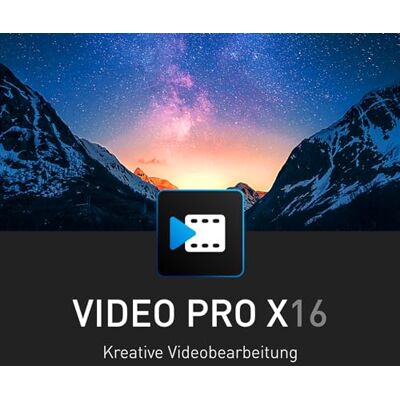 Magix Video Pro X16: Edición creativa de vídeo I Programa de edición de vídeo I Programa de edición de vídeo I Windows 10 / 11 I 1 PC licencia completa para 2 dispositivos Magix Video Pro X16: Edición creativa de vídeo I Programa de edición de vídeo I Programa de edición de vídeo I Windows 10 / 11 I 1 PC licencia completa para 2 dispositivos
