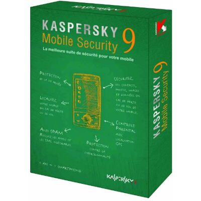 Kaspersky Lab Mobile Security 9 Seguridad y antivirus (1 usuario(s), 1 Año(s), Symbian OS 9.1/9.2/9.3/9.4 Series 60, Microsoft Windows Mobile 5.0/6.0/6.1/6.5) Kaspersky Lab Mobile Security 9 Seguridad y antivirus (1 usuario(s), 1 Año(s), Symbian OS 9.1/9.2/9.3/9.4 Series 60, Microsoft Windows Mobile 5.0/6.0/6.1/6.5)