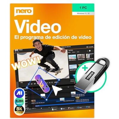 Ahead Video 2025 en memoria USB Edición de vídeo Programa de edición de vídeo 8K 1PC licencia ilimitada Windows 11 / 10 / 8 / 7 Ahead Video 2025 en memoria USB Edición de vídeo Programa de edición de vídeo 8K 1PC licencia ilimitada Windows 11 / 10 / 8 / 7