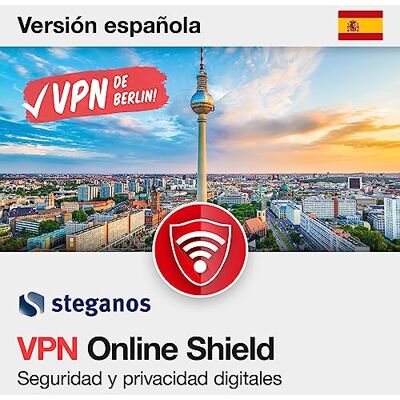 Ahead VPN Software Steganos VPN Navegación anónima Licencia anual para 5 PCs Windows 11 , 10 Mac Ahead VPN Software Steganos VPN Navegación anónima Licencia anual para 5 PCs Windows 11 , 10 Mac