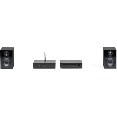 Pro-Ject Stereo Set E CD HiFi Juego de CD y Reproductor de CD Kit de alta fidelidad para principiantes con amplificador, reproductor de CD y 2 microaltavoces con cable RCA y altavoz Pro-Ject Stereo Set E CD HiFi Juego de CD y Reproductor de CD Kit de alta fidelidad para principiantes con amplificador, reproductor de CD y 2 microaltavoces con cable RCA y altavoz
