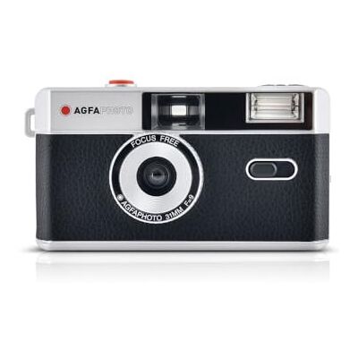 AgfaPhoto Agfa Analógica Vintage 35mm Foto Kamera Negro AgfaPhoto Agfa Analógica Vintage 35mm Foto Kamera Negro