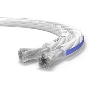 OEHLBACH D1C186 Cable para Altavoces (2 x 2,5 mm², 20 m), Plata Transparente OEHLBACH D1C186 Cable para Altavoces (2 x 2,5 mm², 20 m), Plata Transparente