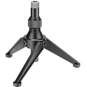 NEEWER Mini trípode plegable de hierro para micrófono de escritorio, altura ajustable de 12,5 a 19 cm para conferencias, podcasts, chat en línea, reuniones, screencasts y más (NW-050) NEEWER Mini trípode plegable de hierro para micrófono de escritorio, altura ajustable de 12,5 a 19 cm para conferencias, podcasts, chat en línea, reuniones, screencasts y más (NW-050)