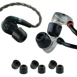 Auriculares COMPLY Tx-500 - Tamaño mediano M - Negro Auriculares COMPLY Tx-500 - Tamaño mediano M - Negro