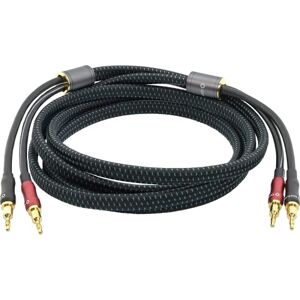 Cable de audio OEHLBACH D1C10840 - 2 m 2 x Banana Negro - Cable de audio Cable de audio OEHLBACH D1C10840 - 2 m 2 x Banana Negro - Cable de audio