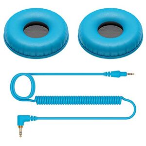 Pioneer Cable en espiral y almohadillas para el HDJ-CUE1 s (Azul) Pioneer Cable en espiral y almohadillas para el HDJ-CUE1 s (Azul)
