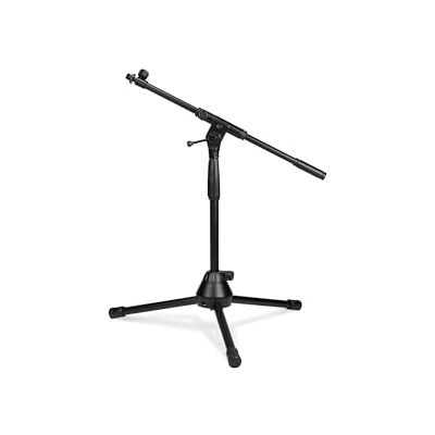 Gravity TMS 4232 B Touring Soporte corto para micrófono (con trípode plegable y horquilla extensible de 2 puntos), color negro Gravity TMS 4232 B Touring Soporte corto para micrófono (con trípode plegable y horquilla extensible de 2 puntos), color negro