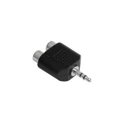 Hama 39122376 adaptador de cable 2xRCA 3,5mm Negro Adaptador para cable (2xRCA, 3,5mm, Male connector / Female connector, Negro) Hama 39122376 adaptador de cable 2xRCA 3,5mm Negro Adaptador para cable (2xRCA, 3,5mm, Male connector / Female connector, Negro)