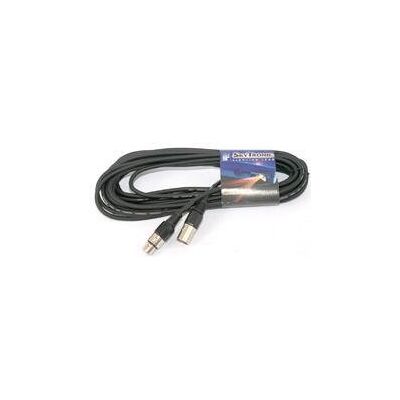 QTX profesional de DMX – Cable XLR de 3 pines 10 m 10 metros DJ plomo QTX profesional de DMX – Cable XLR de 3 pines 10 m 10 metros DJ plomo