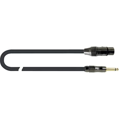 QUIK LOK Quiklok ITST-FJM-5 Cable de micrófono italiano estándar XLR hembra jack mono 5 m QUIK LOK Quiklok ITST-FJM-5 Cable de micrófono italiano estándar XLR hembra jack mono 5 m