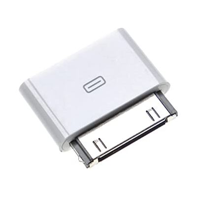 vhbw Adaptador compatible con Apple iPod Classic 30GB, 40GB reproductor de audio, smartphone Adaptador USB Micro a conector 30 pines, blanco vhbw Adaptador compatible con Apple iPod Classic 30GB, 40GB reproductor de audio, smartphone Adaptador USB Micro a conector 30 pines, blanco