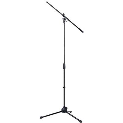Soundsation Asta microfonica a giraffa telescopica con base tripode Soundsation Asta microfonica a giraffa telescopica con base tripode