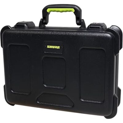 Gator Shure by TSA Case Series; estuche de plástico Shure con cierre aprobado por la TSA para 6 micrófonos wireless; () Gator Shure by TSA Case Series; estuche de plástico Shure con cierre aprobado por la TSA para 6 micrófonos wireless; ()