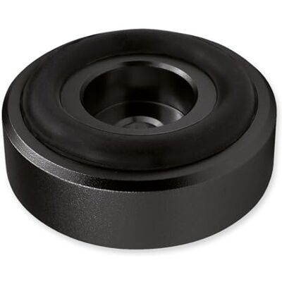 Dynavox Patas de Aluminio Midi, Juego de 4 Unidades, con amortiguadores de Goma, máx. 10 kg por Pata, óptimas para Dispositivos HiFi y Equipos de Audio, anodizado Negro Dynavox Patas de Aluminio Midi, Juego de 4 Unidades, con amortiguadores de Goma, máx. 10 kg por Pata, óptimas para Dispositivos HiFi y Equipos de Audio, anodizado Negro
