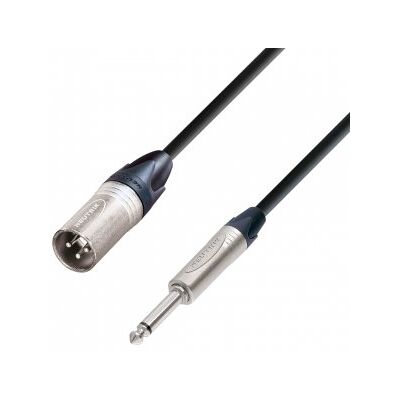 Unbekannt Adam Hall K5 mmp 0300 – Cable de micrófono Neutrik XLR a jack 6, 3 mm mono, 3 m Unbekannt Adam Hall K5 mmp 0300 – Cable de micrófono Neutrik XLR a jack 6, 3 mm mono, 3 m