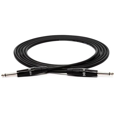Hosa HGTR-020R, Pro Guitar Cable, REAN Straight to Right-angle, 20 ft Hosa HGTR-020R, Pro Guitar Cable, REAN Straight to Right-angle, 20 ft