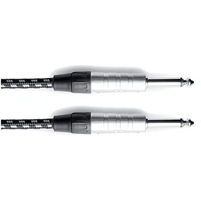 GEWA Cable de instrumentos Mono Pro Line 3m conector acodado, blanco negro conector acodado mono de 6,3 mm conector acodado mono de 6,3 mm, GEWA Cable de instrumentos Mono Pro Line 3m conector acodado, blanco negro conector acodado mono de 6,3 mm conector acodado mono de 6,3 mm,