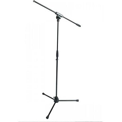 Proel RSM100 BK - Soporte de micrófono con brazo girafa y base de trípode Proel RSM100 BK - Soporte de micrófono con brazo girafa y base de trípode