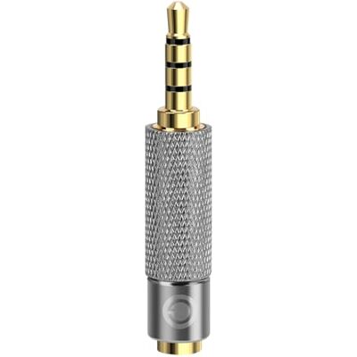 GEEKRIA Apollo 3.5mm Male to 2.5mm Female Stereo Audio Jack Adapter, 3.5mm (1/8 Inch) to 2.5mm, Male to Female Plug Adapter Gold Plated GEEKRIA Apollo 3.5mm Male to 2.5mm Female Stereo Audio Jack Adapter, 3.5mm (1/8 Inch) to 2.5mm, Male to Female Plug Adapter Gold Plated