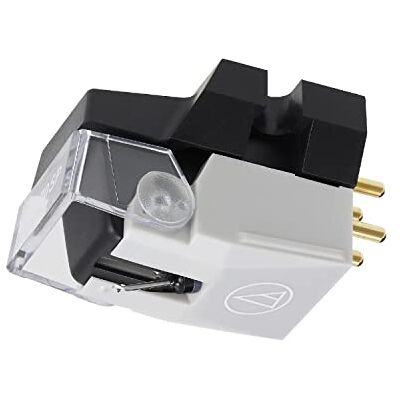 Technica Cápsula de doble imán móvil mono para discos Shellac 78 rpm SP Blanco Technica Cápsula de doble imán móvil mono para discos Shellac 78 rpm SP Blanco