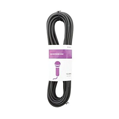 QTX 12 M macho a hembra y cable XLRF a XLR plomo – negro QTX 12 M macho a hembra y cable XLRF a XLR plomo – negro
