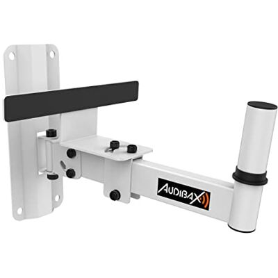 Audibax Neo 20 White Soporte de Pared para Altavoz Profesional Vaso 35mm Audibax Neo 20 White Soporte de Pared para Altavoz Profesional Vaso 35mm