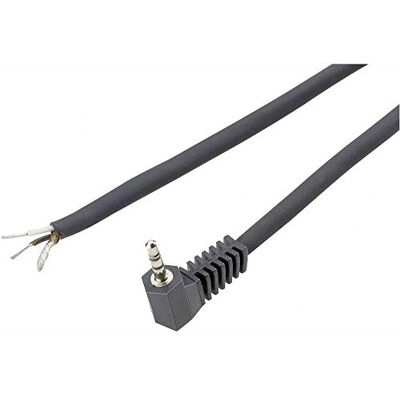 BKL Electronic Jack 2.5 mm macho, acodado Número de polos: 2 Mono Negro 1 pc(s) BKL Electronic Jack 2.5 mm macho, acodado Número de polos: 2 Mono Negro 1 pc(s)