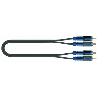 QUIK LOK Roksolid – 5 M 2 x RCA macho a 2 x RCA macho Cable de audio QUIK LOK Roksolid – 5 M 2 x RCA macho a 2 x RCA macho Cable de audio