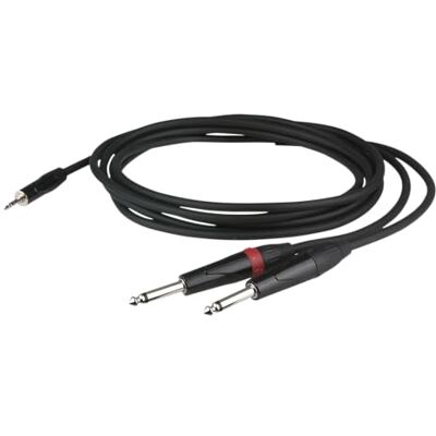 DAP-Audio flx31 – Estéreo Mini Jack > 2 Mono Jack L/R 6 m Recessed Jack Body DAP-Audio flx31 – Estéreo Mini Jack > 2 Mono Jack L/R 6 m Recessed Jack Body