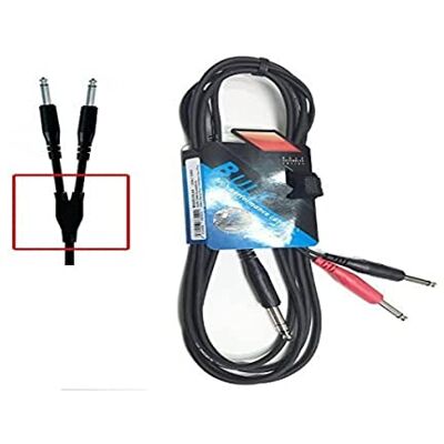 Proel Cable "insert" jack estéreo y 2 jacks mono Proel Cable "insert" jack estéreo y 2 jacks mono