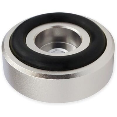 Dynavox Patas de Aluminio Midi, Juego de 4 Unidades, con amortiguadores de Goma, máx. 10 kg por Pata, óptimas para Dispositivos HiFi y Equipos de Audio, Plateado Dynavox Patas de Aluminio Midi, Juego de 4 Unidades, con amortiguadores de Goma, máx. 10 kg por Pata, óptimas para Dispositivos HiFi y Equipos de Audio, Plateado
