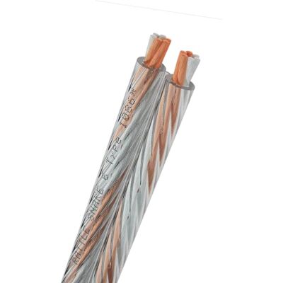 OEHLBACH Rattlesnake 6 SB High End Stereo HI-FI Speaker Cable, Speaker Cable with OFC & Silver-Plated Copper 2 x 6 mm² Mini Reel 6 m OEHLBACH Rattlesnake 6 SB High End Stereo HI-FI Speaker Cable, Speaker Cable with OFC & Silver-Plated Copper 2 x 6 mm² Mini Reel 6 m
