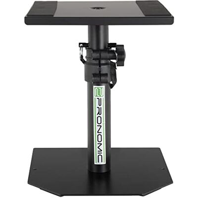 Pronomic SLS-36P BK Soporte de Mesa para Monitores de Estudio, 5 cm a 41 cm Construcción robusta, Altura ajustable en 5 niveles de 25, 5 cm a 41 cm, Pasador de seguridad, Capacidad hasta 20 kg, Peso: 2 Pronomic SLS-36P BK Soporte de Mesa para Monitores de Estudio, 5 cm a 41 cm Construcción robusta, Altura ajustable en 5 niveles de 25, 5 cm a 41 cm, Pasador de seguridad, Capacidad hasta 20 kg, Peso: 2
