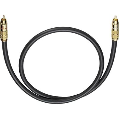 OEHLBACH NF 214 Sub 200 Erstklassiges Subwoofer-Kabel mit mehrfach Schirmung 1x Cinch/1x Cinch, versilberter Innenleiter anthrazit, 2,0 m OEHLBACH NF 214 Sub 200 Erstklassiges Subwoofer-Kabel mit mehrfach Schirmung 1x Cinch/1x Cinch, versilberter Innenleiter anthrazit, 2,0 m