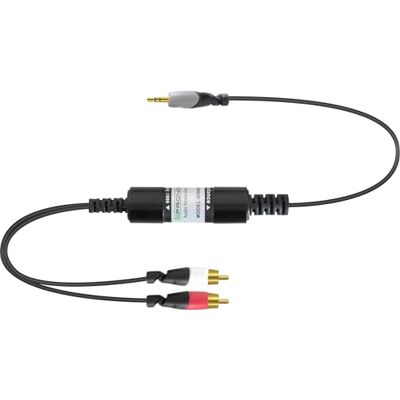 Pronomic Cable Eliminador de Ruido de Audio Jack/Cinch 5dB (entrada y salida), 5 m, conector jack estéreo de 3, 5 mm a 2 conectores Cinch, Transformador en carcasa metálica robusta Pronomic Cable Eliminador de Ruido de Audio Jack/Cinch 5dB (entrada y salida), 5 m, conector jack estéreo de 3, 5 mm a 2 conectores Cinch, Transformador en carcasa metálica robusta