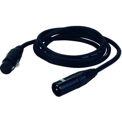 DAP-Audio DMX 5 Pol XLR cable Hombre auf 5 Pol Mujer 3m DAP-Audio DMX 5 Pol XLR cable Hombre auf 5 Pol Mujer 3m