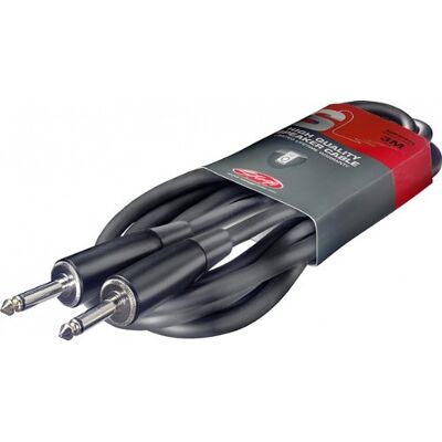 Stagg SSP6PP15 Cable de altavoz de 6 m Jack a Jack - Cable de altavoz Stagg SSP6PP15 Cable de altavoz de 6 m Jack a Jack - Cable de altavoz