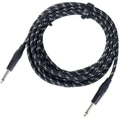 Pronomic Stage INST-6T Cable de Instrumento Jack 6m Textil, 3 mm Pronomic Stage INST-6T Cable de Instrumento Jack 6m Textil, 3 mm