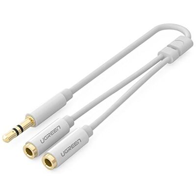 UGREEN 10739 0.25m 3.5mm 2 x 3.5mm Blanco cable de audio Cables de audio (3.5mm, Macho, 2 x 3.5mm, Hembra, 0,25 m, Blanco) UGREEN 10739 0.25m 3.5mm 2 x 3.5mm Blanco cable de audio Cables de audio (3.5mm, Macho, 2 x 3.5mm, Hembra, 0,25 m, Blanco)