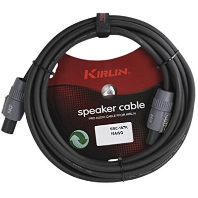 Ortola Cable altavoz, color negro Ortola Cable altavoz, color negro