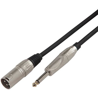 Soundsation CAVO BMCXJ-5BK MIC XLR M- JACK M 5M Soundsation CAVO BMCXJ-5BK MIC XLR M- JACK M 5M