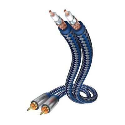 in-akustik inakustik – 0040403 – Cable de audio estéreo premium para un sonido potente y dinámico gracias a un alto contenido de cobre 3,0 m en azul apantallamiento doble – conector de metal – moderno in-akustik inakustik – 0040403 – Cable de audio estéreo premium para un sonido potente y dinámico gracias a un alto contenido de cobre 3,0 m en azul apantallamiento doble – conector de metal – moderno