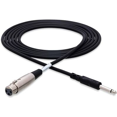Hosa PXF-105, Unbalanced Interconnect, XLR3F to 1/4 in TS, 5 ft Hosa PXF-105, Unbalanced Interconnect, XLR3F to 1/4 in TS, 5 ft