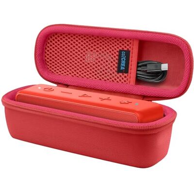 co2CREA Estuche Compatible con Soundcore 2 /Soundcore Altavoz Funda de Almacenamiento, Carcasa EVA Antichoque con Correa de Muñeca para Viajes al Aire Libre co2CREA Estuche Compatible con Soundcore 2 /Soundcore Altavoz Funda de Almacenamiento, Carcasa EVA Antichoque con Correa de Muñeca para Viajes al Aire Libre