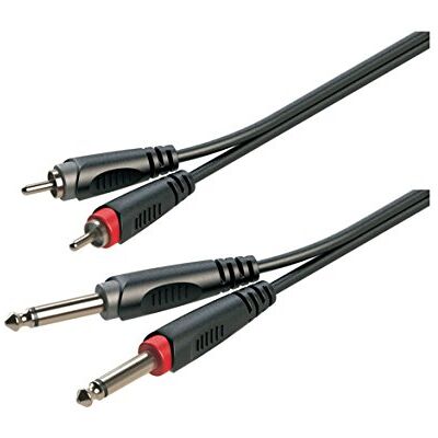 Soundsation CAVO JJRR-15BK 2X RCA M-2X JACK6 3M 1 5M Soundsation CAVO JJRR-15BK 2X RCA M-2X JACK6 3M 1 5M