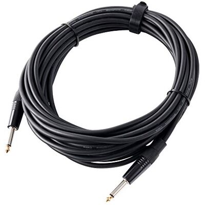 Pronomic Stage INST-10 Cable de Instrumento Jack 10m negro, 3 mm Pronomic Stage INST-10 Cable de Instrumento Jack 10m negro, 3 mm