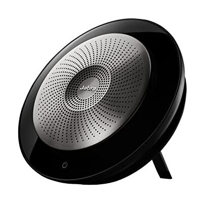 Jabra Speak 710, Altavoz Portátil para Conferencias con Adaptador Bluetooth y USB, Certificado para Comunicaciones Unificadas, Compatible con PC, Smartphones y Tabletas, Color Negro, Talla única Jabra Speak 710, Altavoz Portátil para Conferencias con Adaptador Bluetooth y USB, Certificado para Comunicaciones Unificadas, Compatible con PC, Smartphones y Tabletas, Color Negro, Talla única