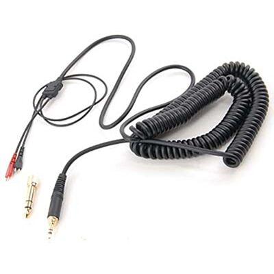 Sennheiser Cable espiral para HD 25-C II 3m, recto jack 6,3mm Sennheiser Cable espiral para HD 25-C II 3m, recto jack 6,3mm