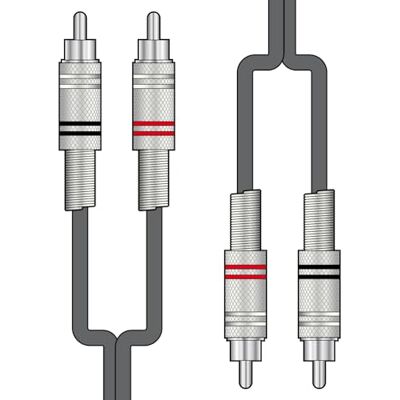 Citronic Chord 2R-2R150 Cable RCA doble (1,5 m) Citronic Chord 2R-2R150 Cable RCA doble (1,5 m)